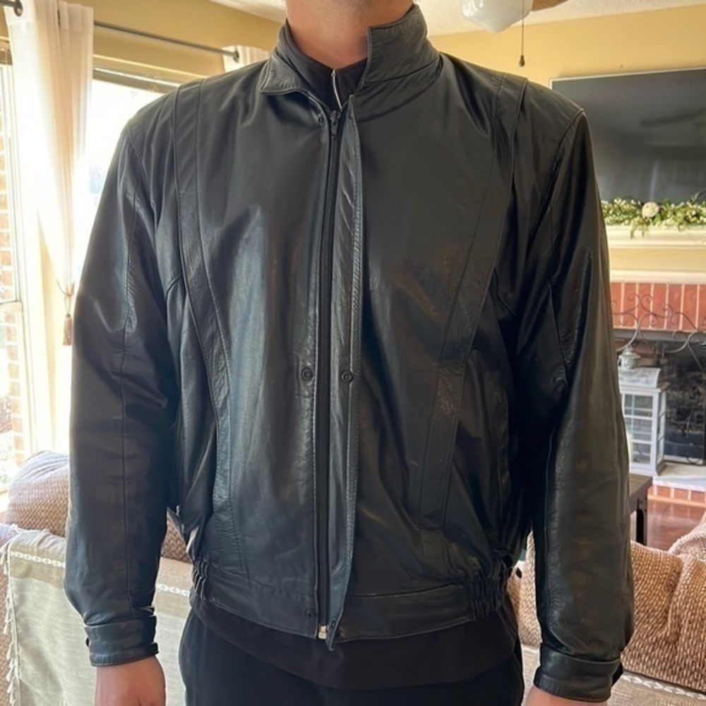 Vintage Men’s leather Jacket